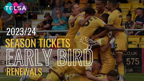 2023-24 Season Tickets - Early Bird Renewals