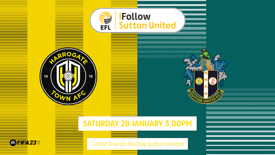 Harrogate v Sutton preview and ticket update