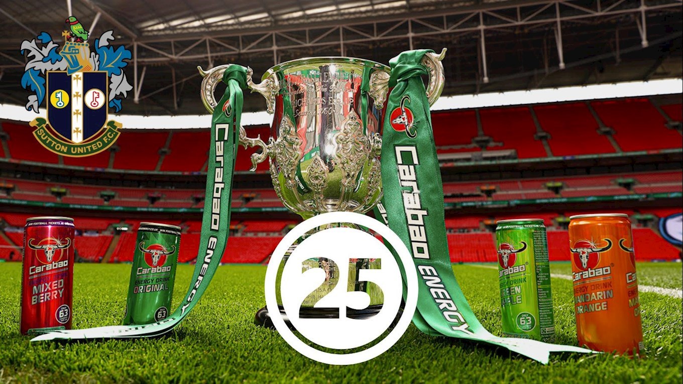 Sutton ball 25 in Carabao Cup draw - News