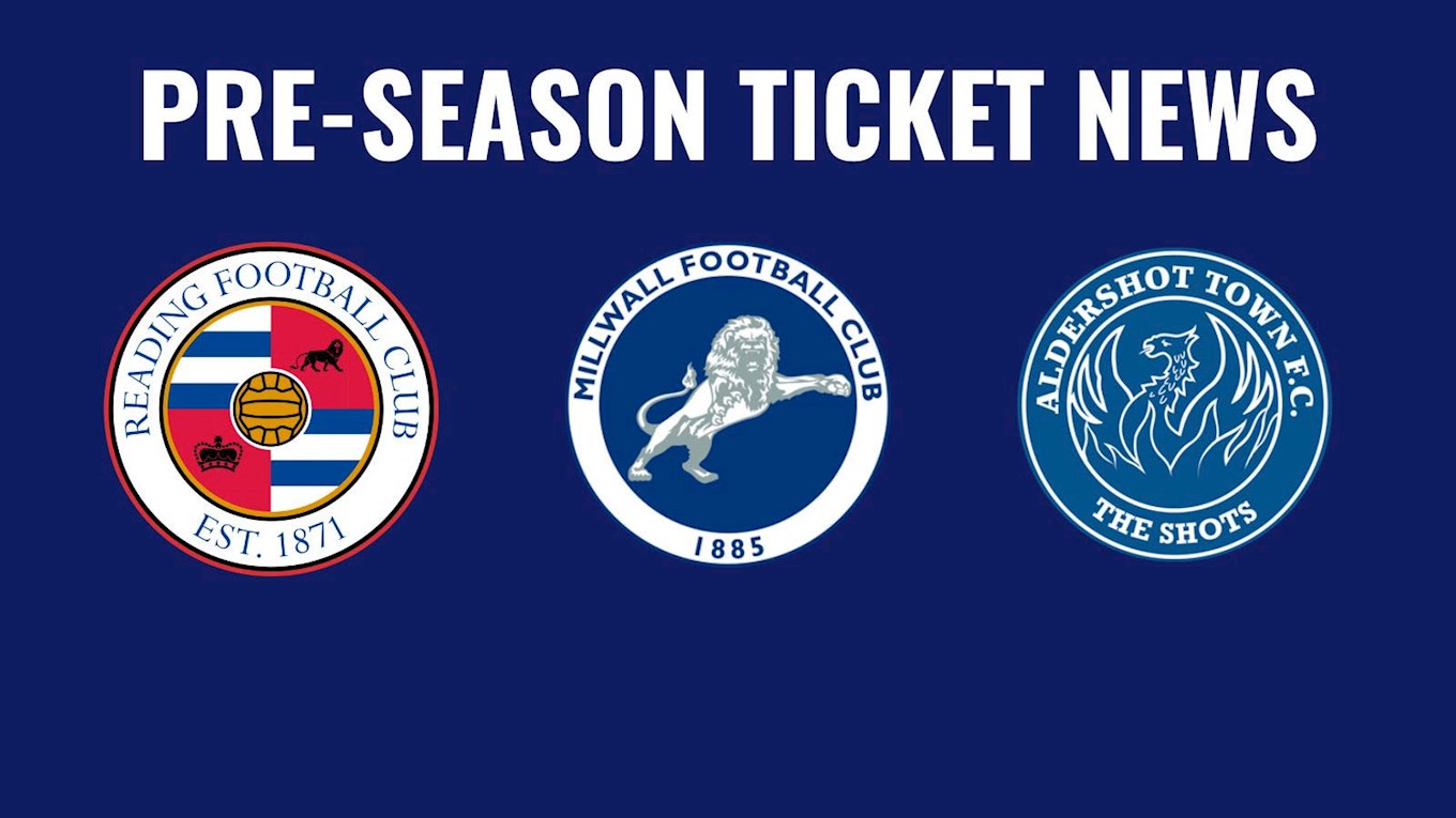 Pre-season tickets now available with free admission for season ticket holders – News