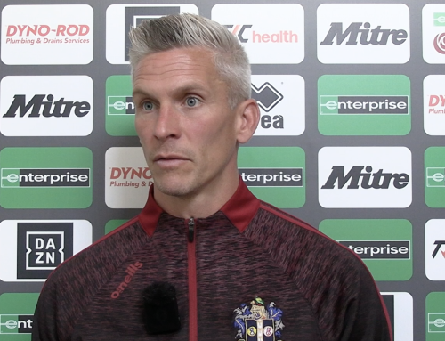 Watch: Steve Morison Previews Carlisle | Pre-Match Interview