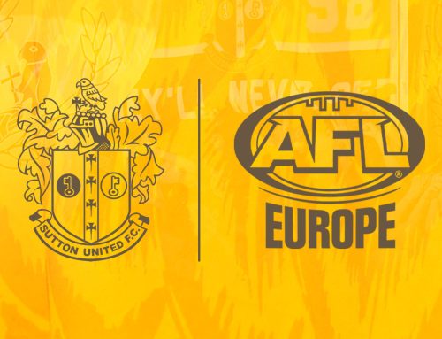 News: Sutton United and AFL Europe Announce Groundbreaking Partnership